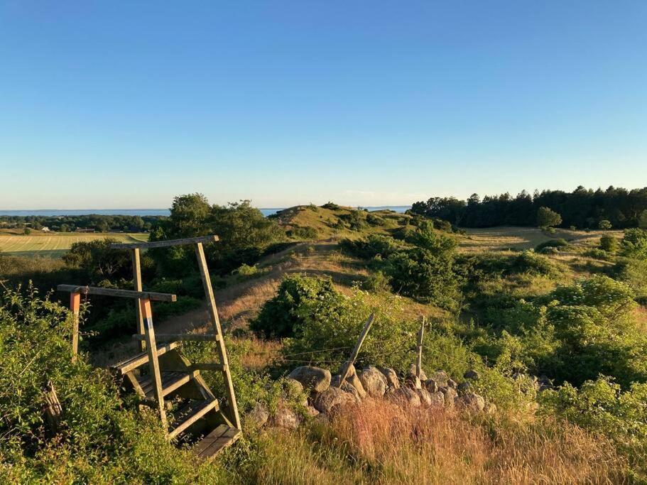 Appartamento Fin Laegenhet Mitt Pa Bjaerehalvoen Båstad Esterno foto